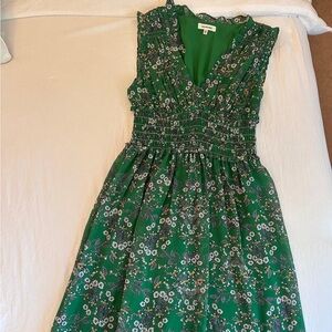 Max Studio Green Floral Maxi Dress